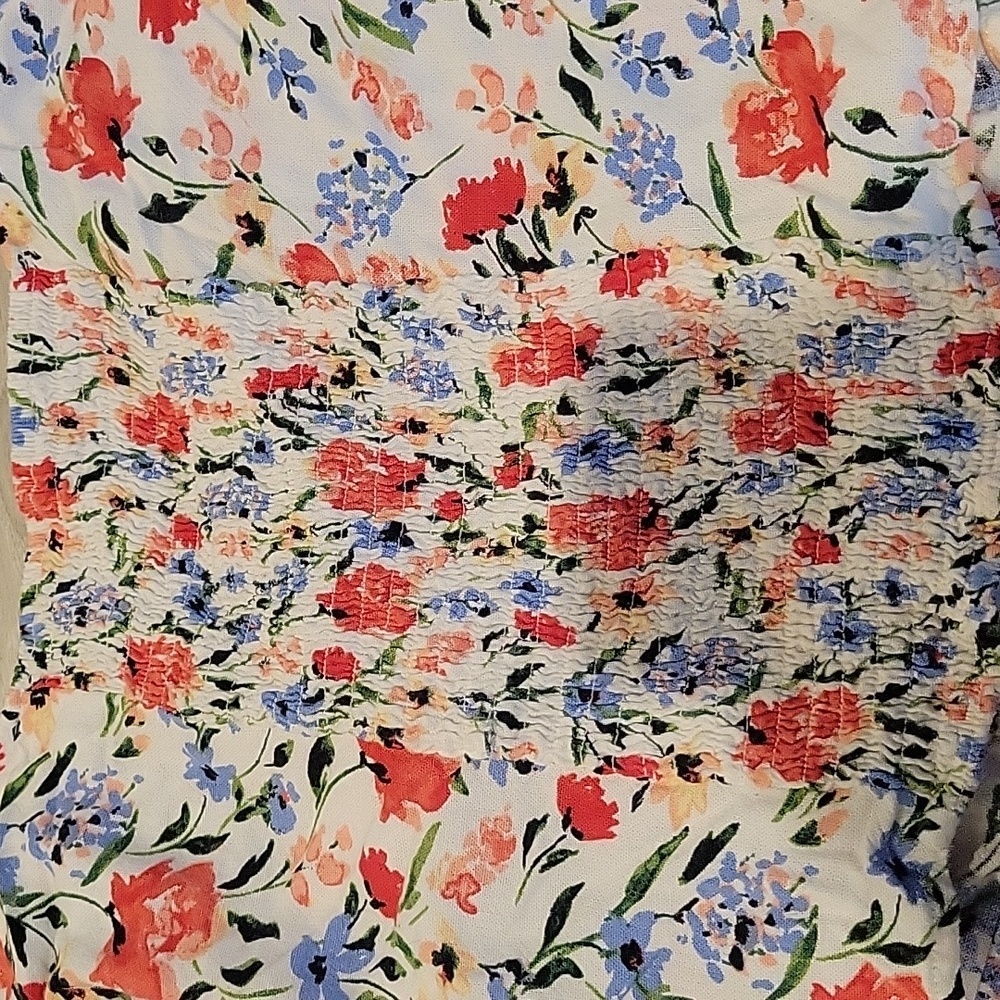ASTR THE LABEL Floral Print Square Neck Top - Picture 3 of 5